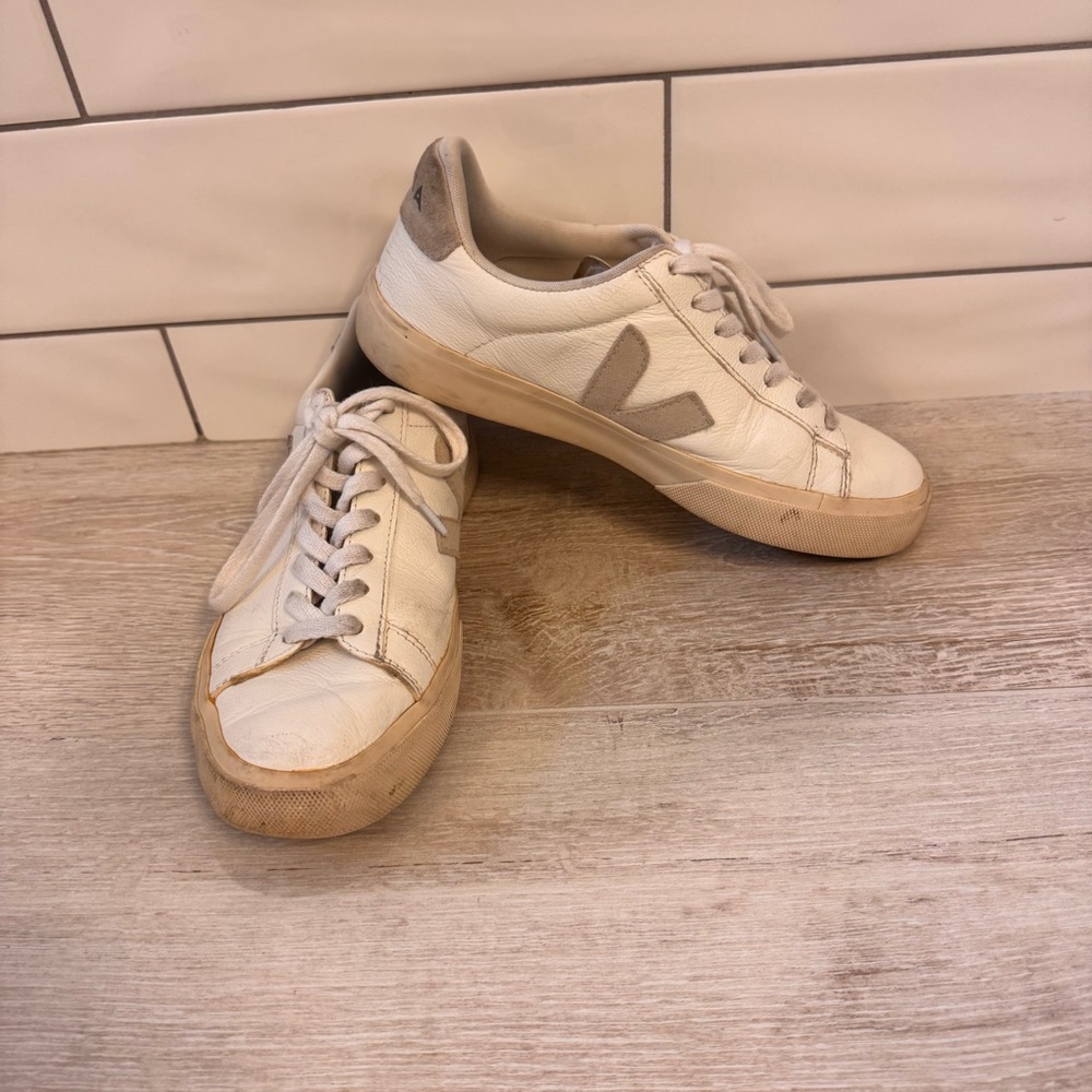 VEJA Campo Leather White Natural - 8 / 39